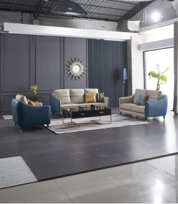 Sofa set 3+1 Seater Set Design Decorative Sofas Upholstery Couches Relax Leather