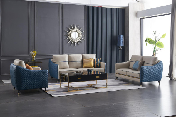 Sofa 2 Seater Design Sofas Upholstery Couches Textile Relax Modern Seat