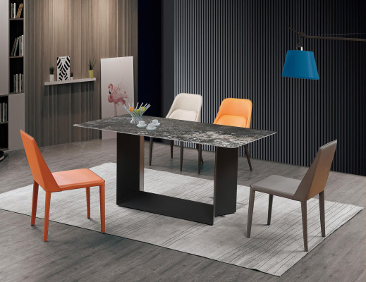 High-quality Table Luxury Tables Dining room Furniture Columns Foot Marble