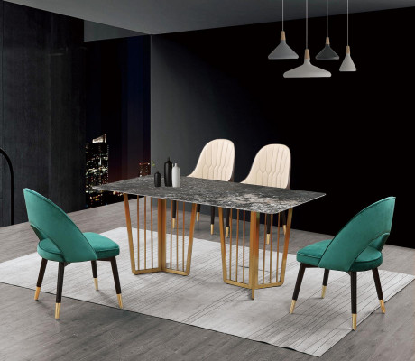 Complete e Suite Set Dining table 4 Chairs Dining room Ess Group Table