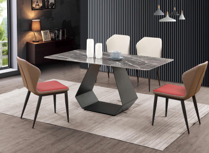 Modern Dining table Table Marble Tables 180x90 Dining room Luxury Furniture Design new.