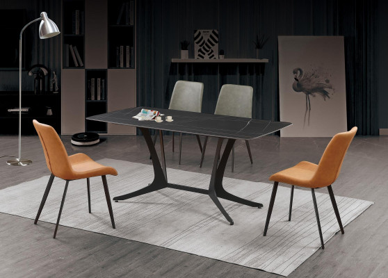 Designer Dining table Table Dining room Deco Living room Design Tables 180x90cm