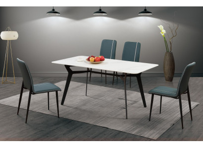 Table Luxury Tables Dining room Furniture Complete e Suite 5 pcs. Set Group