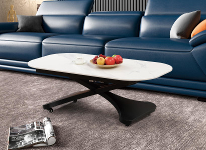 Coffee table Design Tables Column Tables Luxury Living room Furniture 140x80