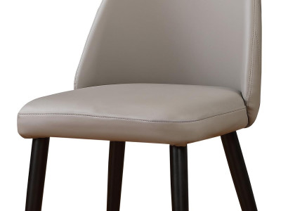 Incomparable chair in gray for dining room in a modern style