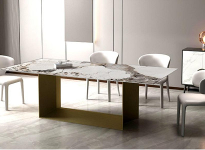 Modern Dining room Living room Kitchen Tables 180x90 Dining table Design Table stainless steel