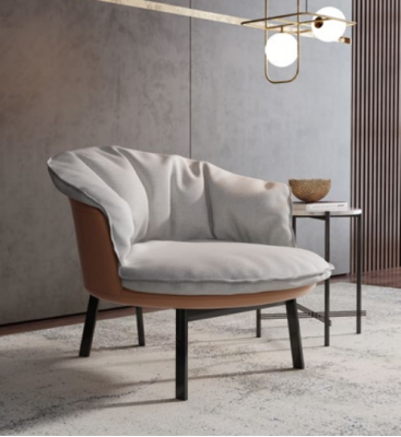 Armchair club chair lounge chair cocktail chair relaxation chair leaning chairs