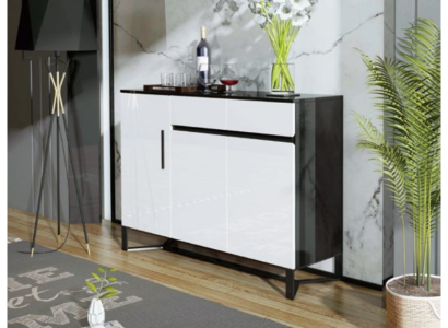 Chest of drawers Sideboard Highboard Wardrobe Sideboard 3 doors 2 drawers