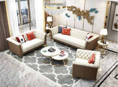 Sofa Couch Suite Seat Upholstery Complete Set 3+2+1 Sofas Designer