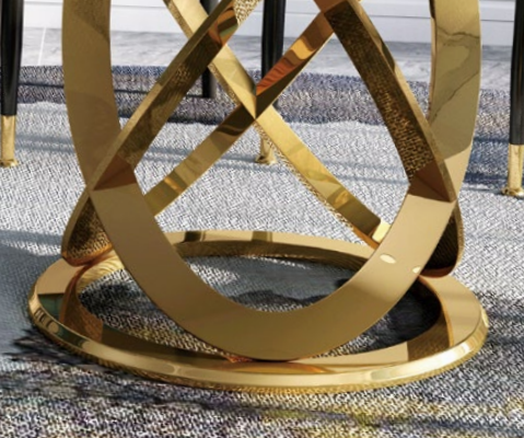 High-quality Living room Round Tables - Round Designer stainless steel Table