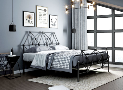 Italian Designer Furniture Bed Double Bedroom Beds 180x200cm