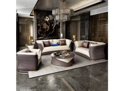 Luxury Furniture Sofa set Couch Sofa Upholstery 3+2+1 Seater with Coffee table