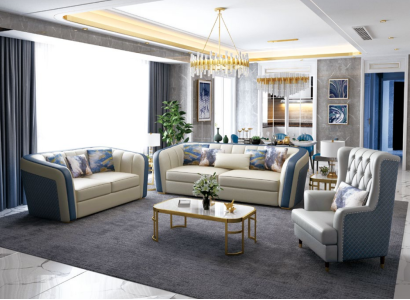 Designer Couch Upholstery Seat Suite Sofa Sets 3+2+1 Seater Sofa set