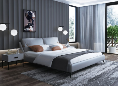 Modern Wood Bed Noble Designer Furniture Beds Double new Bedroom