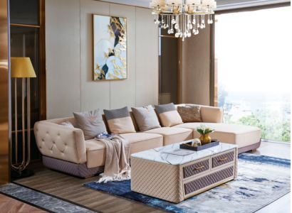 Corner sofa Sofa Couch Upholstery Corner Seat Living landscape Suite L-shape Furniture