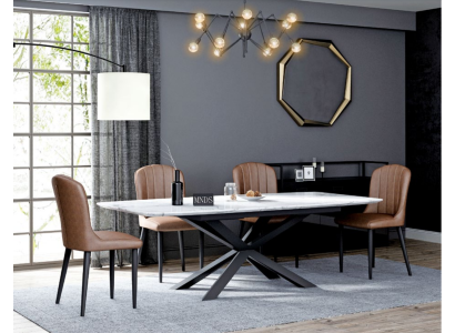 Italian Designer Furniture Dining table Office Conference Luxury Table Metal