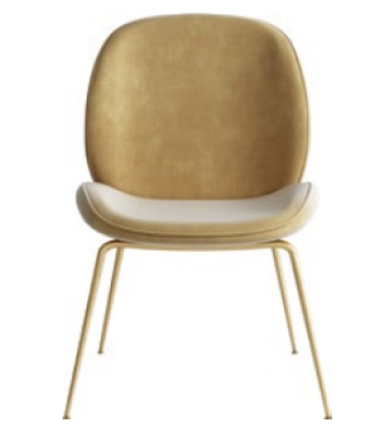 Chair 1x Luxury Design Upholstery Designer Chairs Seat Lehn Office Dining room