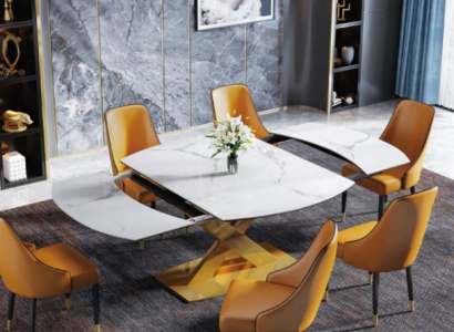 Modern wooden table Dining table Table Wood Tables 120/180cm dining room