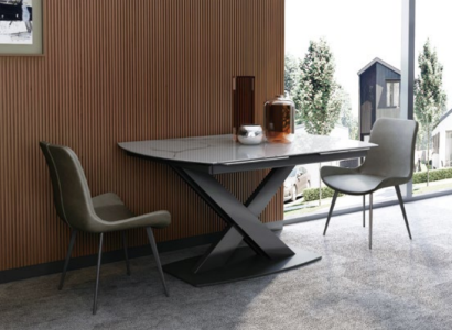 Modern wooden table dining table table wood tables 120/180 cm dining room extendable