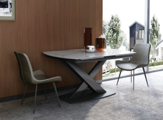 Dining room set Table 4x Chairs Seating group Dining set Dining room garnitur