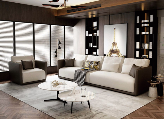 Complete Set Sofa set 4+1 Seat Couch Table Decoration Design Living landscape