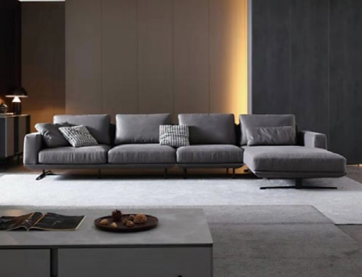 Designer leather sofa Corner sofa Upholstery Corner Couch Decoration Seat Corner L-shape Suite