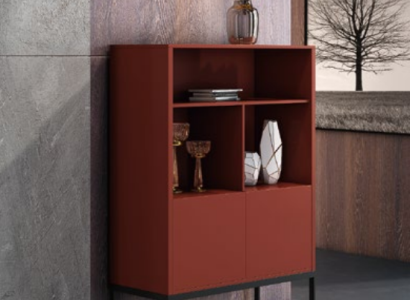 Italian Chest of drawers Style Furniture High Designer Wardrobe Cabinets Orange