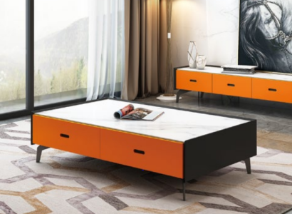 Italian Style Furniture Coffee table Glass Tables Designer Table Living room