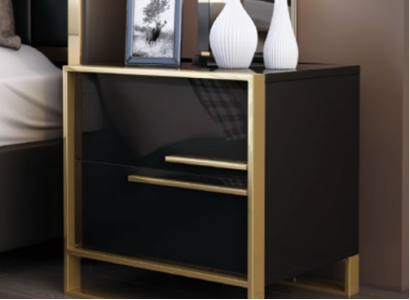 Design Night Table Console Luxury Side Bedroom Metal Consoles