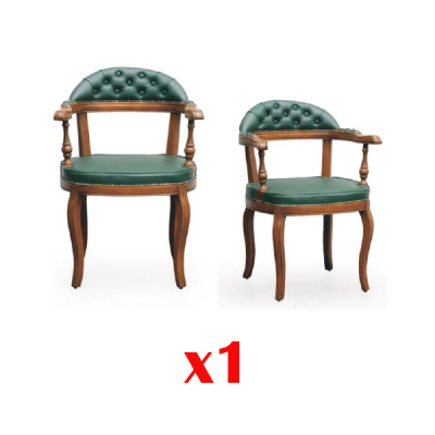 Chesterfield Chair Dining room Design Armchairs Luxury Real wood Chairs