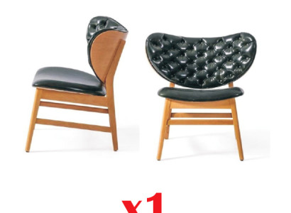 Dining room Armchair Upholstery Chair without Armrest Luxury Armchair Living room