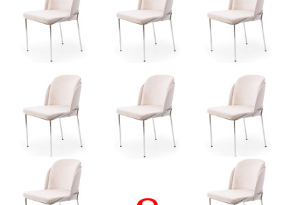 Italian Style Luxury Furniture Chair Set 8X Chairs Dining room Armchair Suite