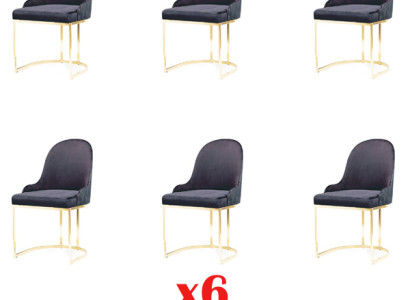 Kitchen Dining Group Set Chair Suite Seat Upholstery Wood 6x Chairs new