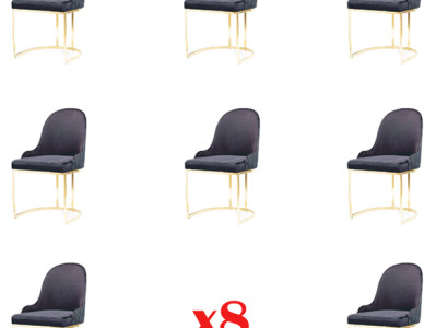 Suite Armchair new 8x Chairs Chair Upholstery Design Porch Kitchen Seat Dining room