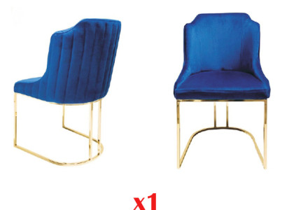Chair Wood Armchair Dining room Chairs Office chair Blue kitchen chair