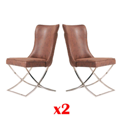 Dining room Chair Suite Armchair Gastro Design 2x Chairs Group Upholstery
