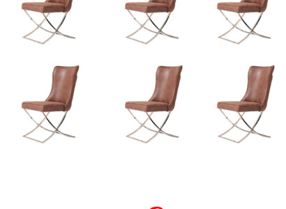 Chair 6 Dining Room Club Armchair Wood Lounge Design Furniture Upholstered Chair