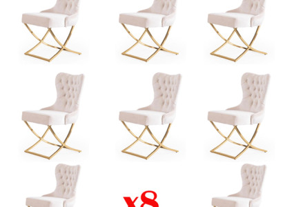 Dining room Chair Set Chairs Suite Complete Group Dining room Suite 8x Piece