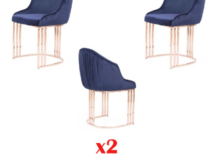 Designer Lehn Seat Armchair luxury dining room 2x Chairs Upholstery Textile