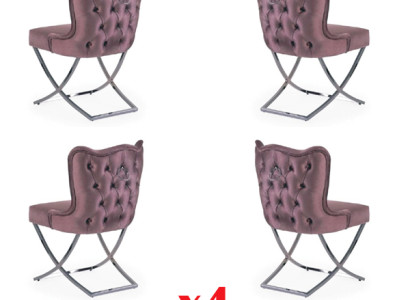Chesterfield Suite Chair Textile Upholstery Group Hotel 4x Set new