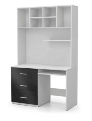 Desk Black Table Office Childrens room Youth room Tables new high gloss