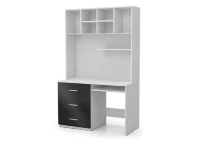 Desk Black Table Office Childrens room Youth room Tables new high gloss