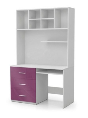 Desk High Gloss Purple Table Office Childrens room Youth Room Tables new