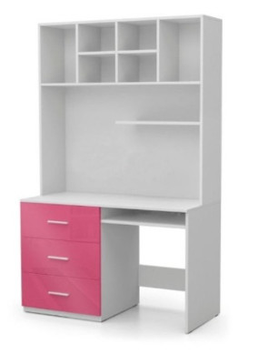 Desk High Gloss Pink Table Childrens room Youth Room Girls Tables new