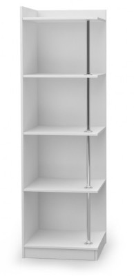 Bookcase Corner Cabinet Shelf Wardrobe Wood for Childrens room Youth Room Furniture