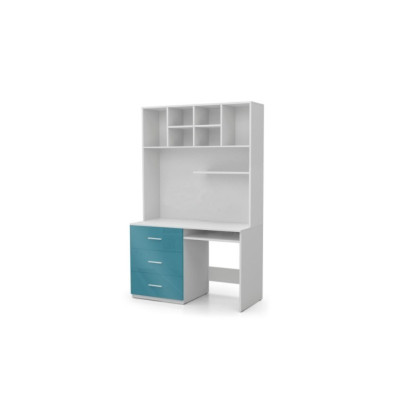 Desk Turkis Table Office Childrens room Youth room Tables new high gloss