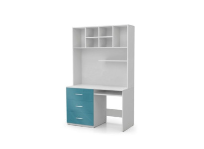 Desk Turkis Table Office Childrens room Youth room Tables new high gloss