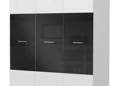 Black Wardrobe Cabinets Wardrobe High Gloss Clothes cabinets Childrens room