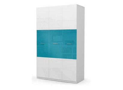 Cabinets Wardrobe Wood Wardrobe Design Blue Clothes cupboards Childrens room