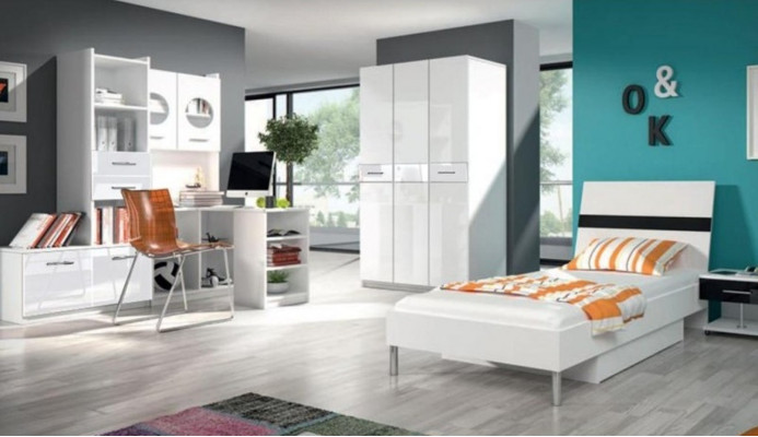 Bedroom Wardrobe Modern Style Clothes cupboards Children Youth
